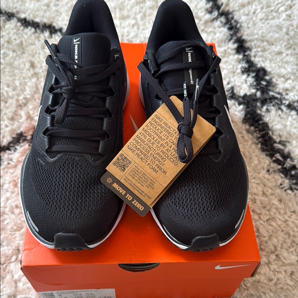 Nike Women's Black Athletic Shoes air zoom pegasus 41